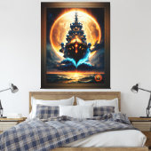 Toile Navire Galactique Fantôme Des Mers par Xzendor7 (Insitu(Chambre))