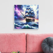Toile Navire Pirate (Insitu(Salon))