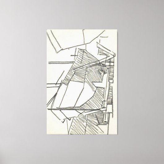 Toile Navire sur une cale de construction navale (Recto)