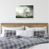 Toile Navires anglais devant un mâle (Insitu(Chambre))