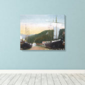 Toile Navires Chargement du bois (Insitu (Plancher de Bois))