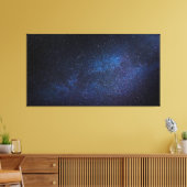 Toile Navy Blue Milky way Night sky Galaxy Photo (Insitu(Salon))