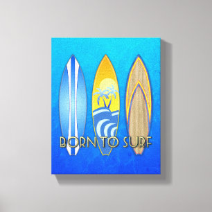 Toile Né Au Surf