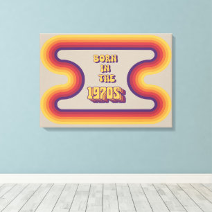 Toile Né dans les années 1970, Millennials, Gen X, année