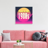 Toile Né dans les années 1980, Millennials, Gen X, année (Insitu(Salon))