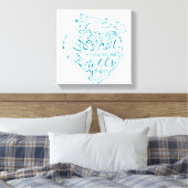 Toile Ne Faites Que Ce Que Votre Coeur Vous Dit 2 (Insitu(Chambre))