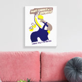 Toile Ne joue pas avec la syphilis (Insitu(Salon))