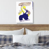 Toile Ne joue pas avec la syphilis (Insitu(Chambre))