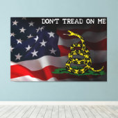 Toile Ne pas filer sur mon indicateur (Insitu (Plancher de Bois))