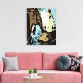 Toile Ne pleure pas Mary, son tombeau est vide ! (Insitu(Salon))