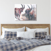 Toile Ne regarde pas vers le bas (Insitu(Chambre))
