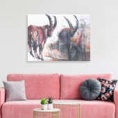 Toile Ne regarde pas vers le bas (Insitu(Salon))
