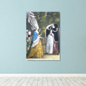 Toile Ne sois pas amaz Chère Mère - C'est en effet ton D (Insitu (Plancher de Bois))