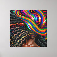 Ne touchez pas mes cheveux Black Melanin Afro Quee