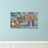 Toile Nebraska (Capitale nationale/Fleur) (Insitu (Plancher de Bois))