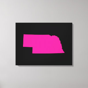 Toile Nebraska en rose