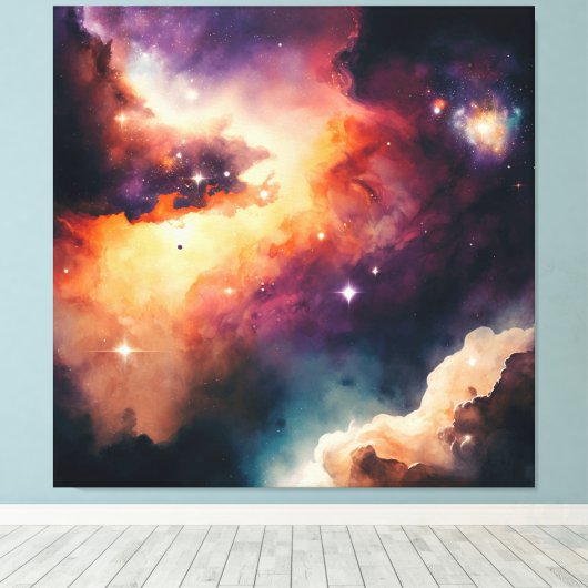 Toile Nebula (Insitu (Plancher de Bois))