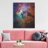 Toile Nebula de lagune (Image spatiale astronomique) (Un (Insitu(Salon))