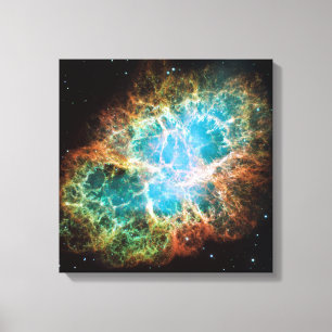 Toile Nébuleuse de crabe - télescope de Hubble