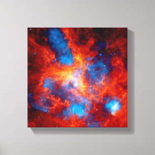 Toile Nébuleuse de la Tarentule Photo spatiale infraroug