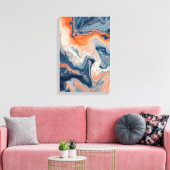 Toile Nébuleuse du récif de corail (Insitu(Salon))