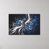 Toile Nébuleuse Fractalis (Recto)
