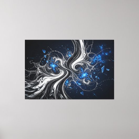 Toile Nébuleuse Fractalis (Recto)