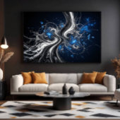 Toile Nébuleuse Fractalis