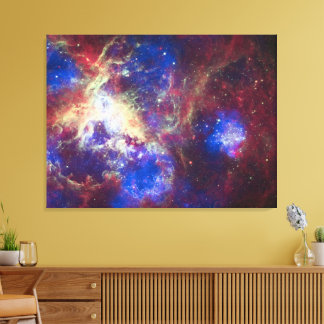 Toile nébuleuse spatiale