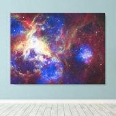 Toile nébuleuse spatiale (Insitu (Plancher de Bois))