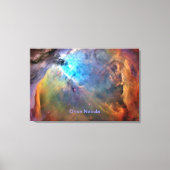 Toile Nébuleuse spatiale de la galaxie d'Orion (Recto)