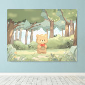 Toile Nécessités de l'ours (Insitu (Plancher de Bois))