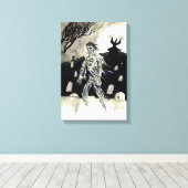 Toile "Necromancer" - Illustration de Tracy Lesch (Insitu (Plancher de Bois))