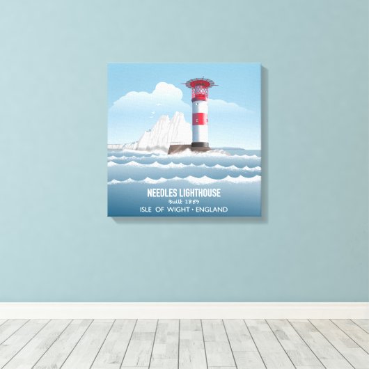 Toile Needles Lighthouse (Insitu (Plancher de Bois))