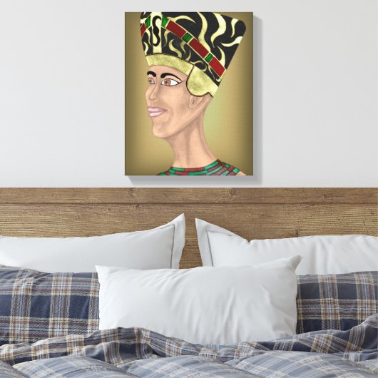 Toile Nefertiti Bust (Insitu(Chambre))