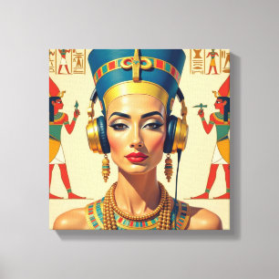 TOILE NEFERTITI REINE DU NIL