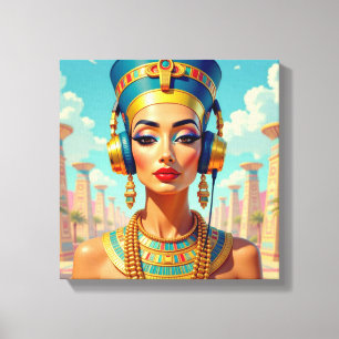 TOILE NEFERTITI REINE DU NIL 3