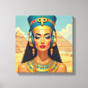 TOILE NEFERTITI REINE DU NIL 5