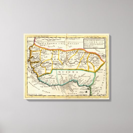 Toile Negroland et Guinée (Recto)