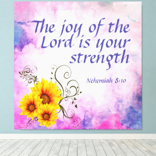 Toile Néhémie 8:10  