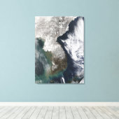 Toile Neige en Corée (Insitu (Plancher de Bois))