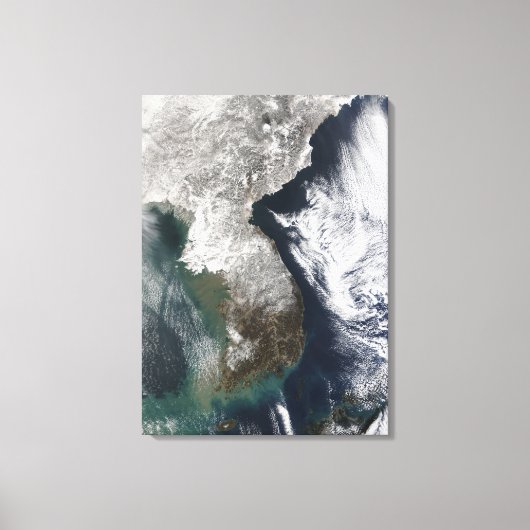 Toile Neige en Corée (Recto)