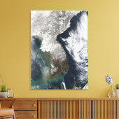 Toile Neige en Corée (Insitu(Salon))