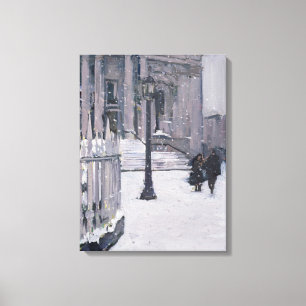 Toile Neige en dehors de St Paul 2009