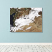 Toile Neige en Syrie (Insitu (Plancher de Bois))