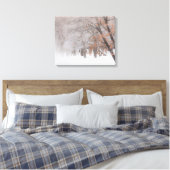 Toile Neige | Lac Kussharo (Insitu(Chambre))