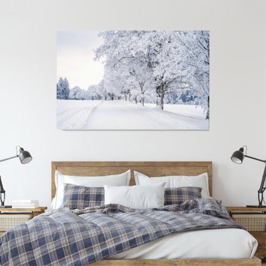 Toile Neiges en hiver (Insitu(Chambre))