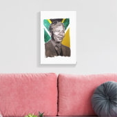 Toile Nelson Mandela  (Insitu(Salon))