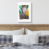 Toile Nelson Mandela  (Insitu(Chambre))