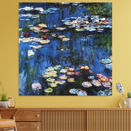 Toile Nénuphar ; 1914 par Monet (Insitu(Salon))